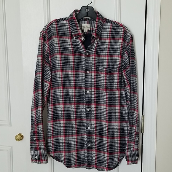 J. Crew Other - J.Crew Slim Double Weave Shirt - S